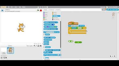 Scratch Tutorial 2 ~ How to make your Sprite ask a question (Hard version)