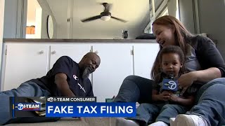 Scammers try to steal family's $10K tax refund by filing early online