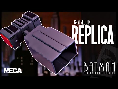 NECA Toys Batman The Animated Series Grapnel Launcher Replica Review