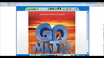 Think Central Student/Parent Access for Go Math digital products