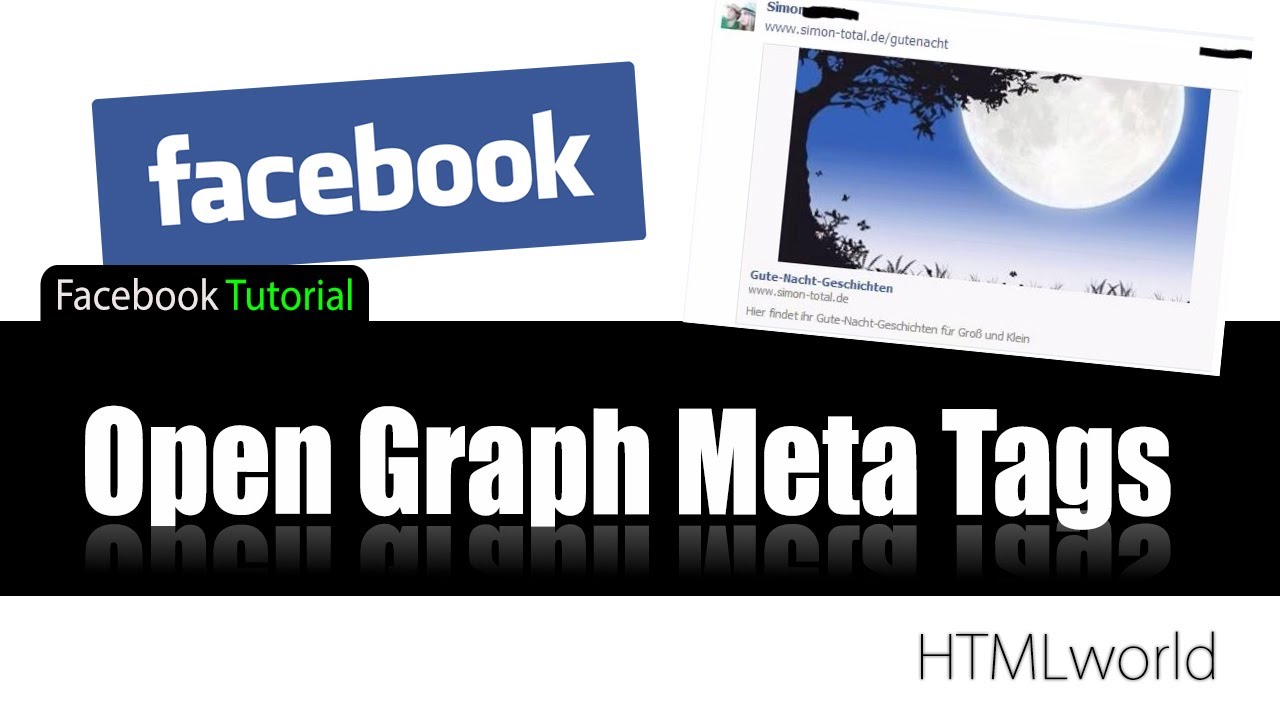 Facebook Tutorial: Open Graph META Tags // deutsch - YouTube