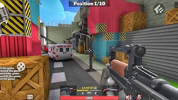 kuboom gun game gameplay walkthrough #kuboom #multiplayer #gameplay #fps