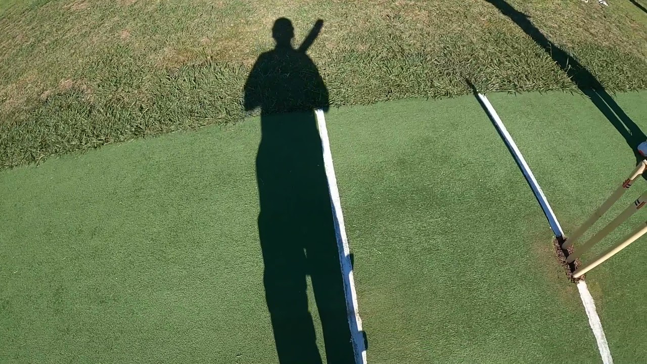 First Baller Cricket Australia GoPro Helmet Cam YouTube