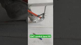 How To Emt Conduit 90 Band Emt Pipe 90 Band Kaise Banaen