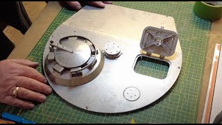 1/6 Scale Armortek Tiger 1 RC Tank Build -  Main Turret and gun plate assembly