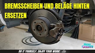 Bremsscheiben und Beläge hinten an einem Mercedes Benz Modell W/S203 ersetzen. by Benzworxx 3,638 views 1 year ago 19 minutes