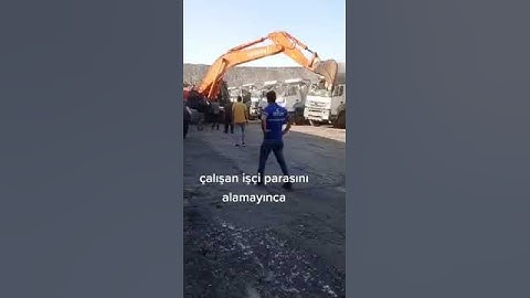 İşçi, Parasını Alamayınca Bakın Ne Yaptı