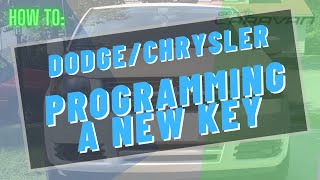 How To: Key repair and reprogramming for 08-10 Dodge Grand Caravan / Chrysler Town & Country