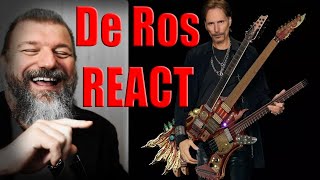 De Ros React  - Steve Vai - Teeth of the Hydra (Olha Esse Video!!)