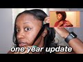 ONE YEAR AFTER MY 3rd BIG CHOP Update | Type 4 Hair | how much has my hair grown since my big chop?