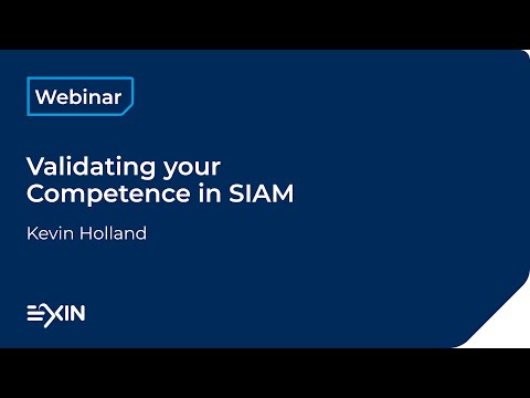 Validating your Competence in SIAM