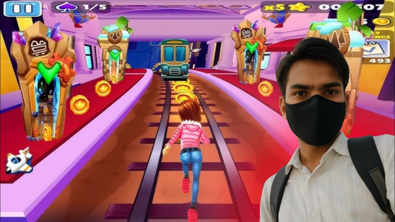Subway princess runner gameplay 😎 #subway #princess #gameplay - YouTube