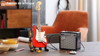 Nouveau LEGO Ideas 21329 Fender Stratocaster Resimi