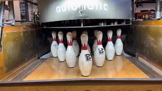 Out of range cycle on the Brunswick Pinsetter explained - garage bowling alley.