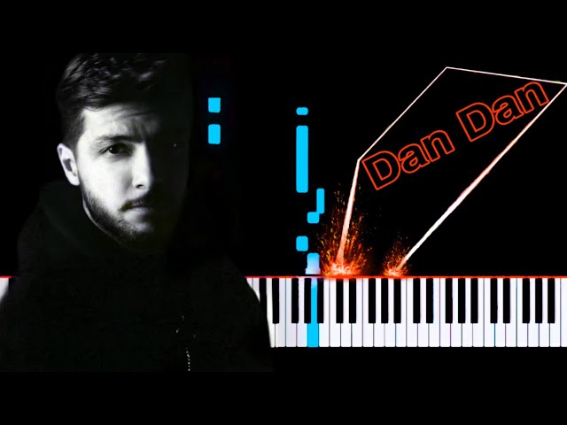 Mehrad Hidden - Dan Dan - Piano Tutorial | مهراد هیدن - دن دن - آموزش پیانو class=