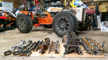 2JZ Lawn Mower Engine Teardown and Fabrication