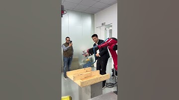 Program-free spraying robot.#industrial #welding #robot #spraying #stamping #machine