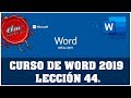 CURSO DE WORD 2019 DESDE CERO - 44 COMO USAR UN MODO OSCURO EN WORD