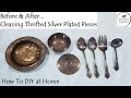 How to Clean Silver Plated Flatware &amp; Other Pieces - DIY at Home!