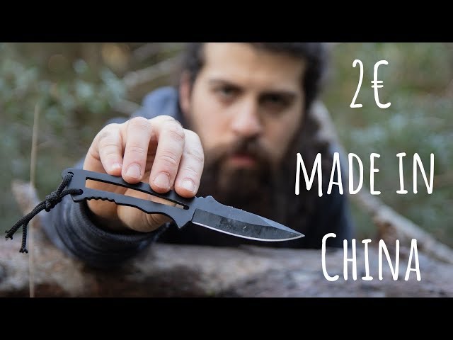 TEST Estremo Coltello MADE in CHINA da 2€ - Si Romperà?