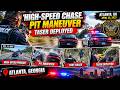 Suspect Rams Police Cruiser During High-Speed Chase | Bodycam