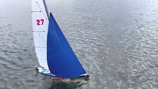 The First Kyosho SEAWIND with a Genoa Sail - Completed