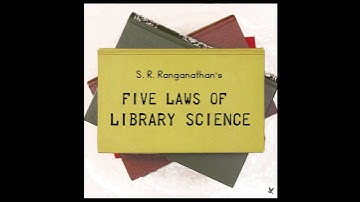 Five Laws of Library Science (S. R. Ranganathan) | Tiny Video Series (#29)
