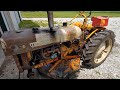 Farmall Cub purring