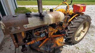 Farmall Cub purring