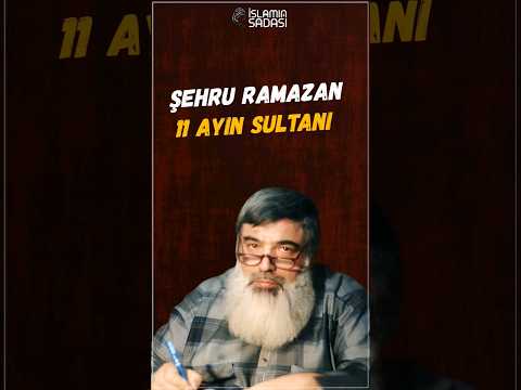 11 Ayın Sultanı Ramazan | Timurtaş Hoca #ramazan