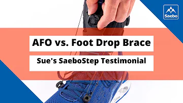 AFO vs. Foot Drop Brace: Sue's SaeboStep Testimonial