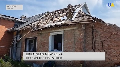 Life in Ukrainian New York under shelling: You run into basement and hear fragments flying around