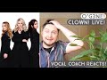 Vocal Coach Reacts! O'G3NE! Clown! Live!