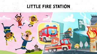 Little Fire Station 🚒 Fire Engine and Firefighters - Game App for kids screenshot 5