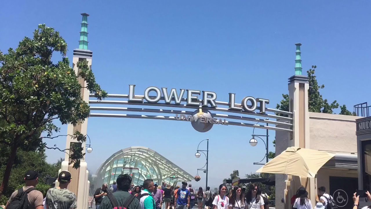 Universal Studios Hollywood Lower lot YouTube