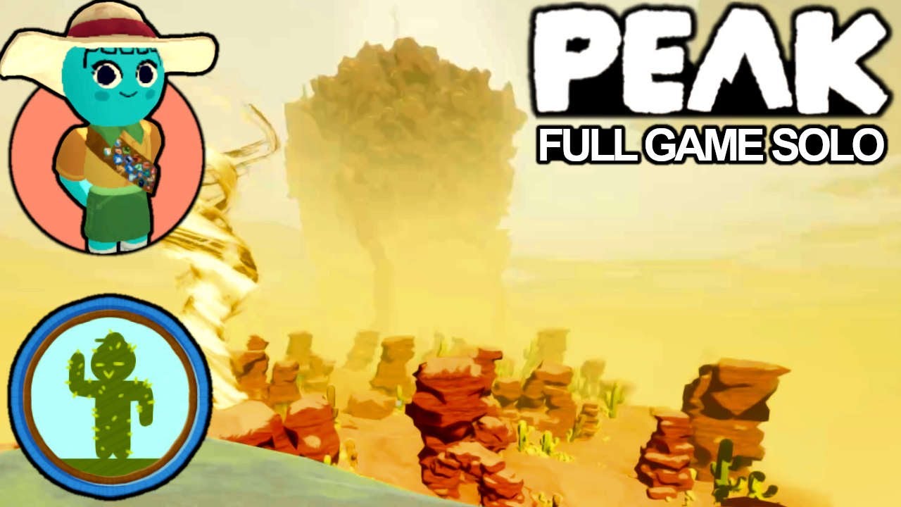 PEAK Needlepoint Badge - Solo - Full Game - 2025/08/26