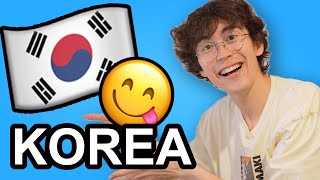 Trying Food From Korean