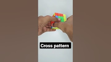 new cube video # make a cross pattern on 4x4 pattern #youtubeshorts #shortvideo #cube #viral #shorts