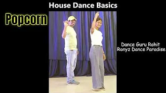 Mistress Wini teaching House Dance Basics | Dance  Tutorial | with Dance Guru Rohit
