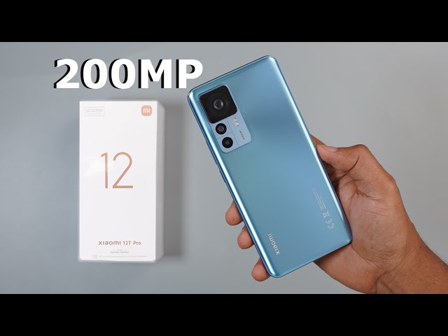 Xiaomi 12T Pro Unboxing and Review - 200MP Camera 