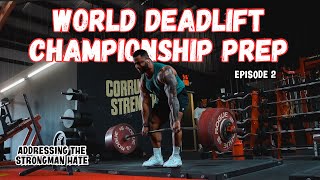 World Deadlift Championship Prep Series Ep 2 | Tips to a stronger deadlift