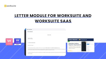 Letter Module for Worksuite and Worksuite SAAS