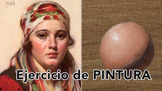 Cómo PINTAR TRANSICIONES piel con óleo| La paleta de ZORN