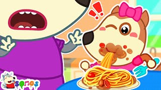 Yummy Yummy! I Love Spaghetti Song 🎶 Wolfoo's Nursery Rhymes & Kids Songs @WolfooNurseryRhymes