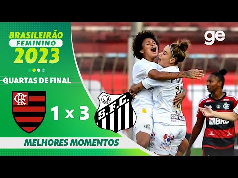 Santos 2 x 3 Flamengo  Campeonato Brasileiro: melhores momentos