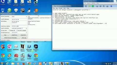 Tutorial  Tun2sock dengan ssh