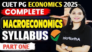 FULL SYLLABUS MACROECONOMICS REVISION | CUET PG MA ECONOMICS 2025 | CUET PG ECONOMICS PREPARATION