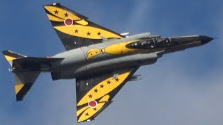 百里基地航空祭2019 F-4EJ改 機動飛行 模擬空対地射爆撃 JASDF Phantom Demo !! Hyakuri Air Show