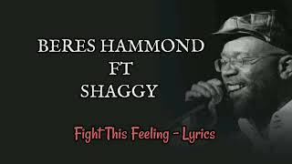 Fight This Feeling - Beres Hammond ft Shaggy (Lyrics Music Video)