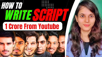 How To Write Script ✍️ ✅ | Youtube Automation💰| Day 4 of 1 Crore Series | @300daylive |